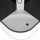 Душевая кабина Domani-Spa Delight Slim 90х90х218 см стекло прозрачное 4 мм с высоким поддоном полукруг