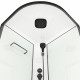 Душевая кабина Domani-Spa Delight Slim 80х80х218 см стекло прозрачное 4 мм с низким поддоном полукруг