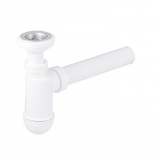 Сифон для раковины Alcadrain 1 1/4х40 мм с выпуском d60 мм белый (A41/AG210512140)