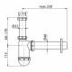Сифон для раковины Alcadrain 1 1/4х40 мм без выпуска белый (A43/AG210522140)