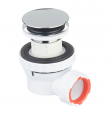 Сифон для раковины Wirquin Pro 1 1/4х32 мм с выпуском хром (30724230)