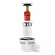Сифон для раковины Wirquin Pro 1 1/4х32 мм с выпуском черный (30723978)