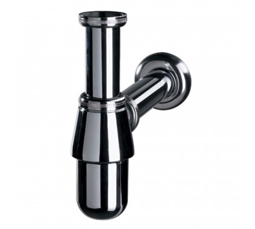 Сифон для раковины Wirquin Classic 1 1/4х32 мм без выпуска с отводом хром (SL211B/30975128)