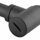 Сифон для раковины Wirquin Linies Mini 1 1/4х32 мм без выпуска с отводом черный (30722857)