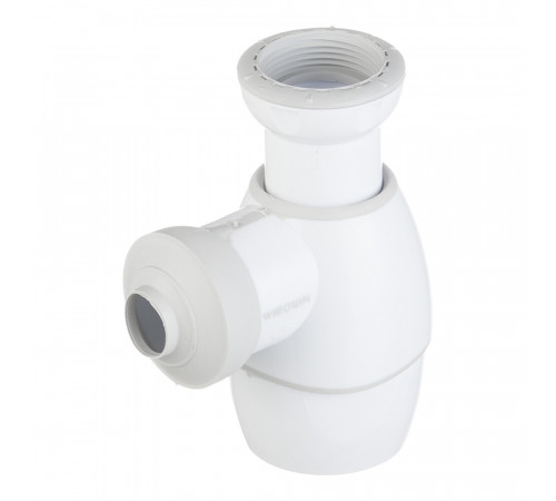 Сифон для раковины Wirquin Pro 1 1/4-1 1/2х32 мм без выпуска с соединением 32/40 мм (30987063)