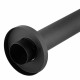 Сифон для раковины Wirquin Linies 1 1/4х32 мм с выпуском d65 мм с отводом черный (30987099)