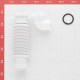 Сифон для раковины и мойки Wirquin Senzo Push-Fit 1 1/2х40 мм без выпуска (30719169)