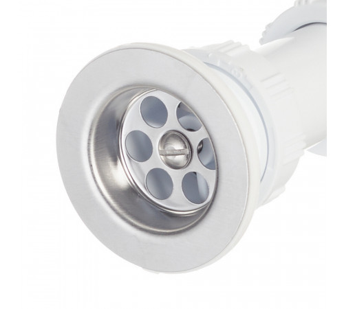 Сифон для раковины и биде Wirquin Pro 1 1/4х32 мм c выпуском d63 мм (30975059)