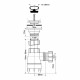 Сифон для раковины McAlpine 1 1/4х32 мм с выпуском d70 мм (MRW2L)