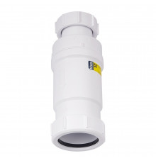 Сифон для раковины и мойки McAlpine 1 1/2х50 мм без выпуска (MRNRV50-PB)