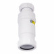 Сифон для раковины и мойки McAlpine 1 1/2х50 мм без выпуска (MRNRV50-PB)