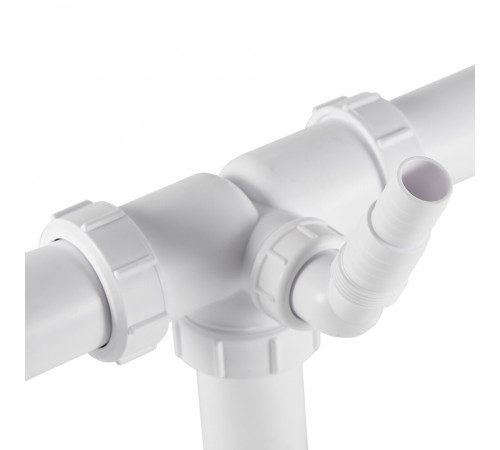 Сифон для двойной мойки McAlpine 1 1/2х40 мм с выпуском d70 мм (MRSK5-A)