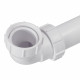 Сифон для раковины и мойки McAlpine 1 1/2х40 мм со смещением без выпуска с отводом (MRSK7-5571)