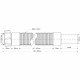 Сифон гофрированный McAlpine 1 1/4х32 мм (MRMF1-05)