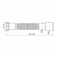 Сифон гофрированный Alcadrain 1 1/2х40/50 мм (A770)