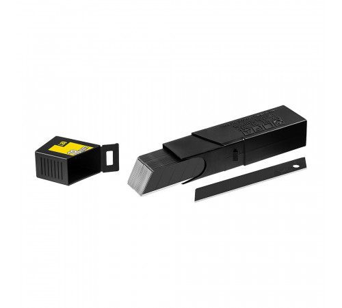 Лезвие для ножа Olfa Black Max 18 мм прямое (50 шт.) Лезвие для ножа Olfa Black Max 18 мм прямое (50 шт.)