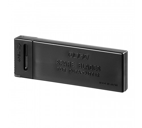 Лезвие для ножа Olfa Black Max 9 мм прямое (10 шт.) Лезвие для ножа Olfa Black Max 9 мм прямое (10 шт.)