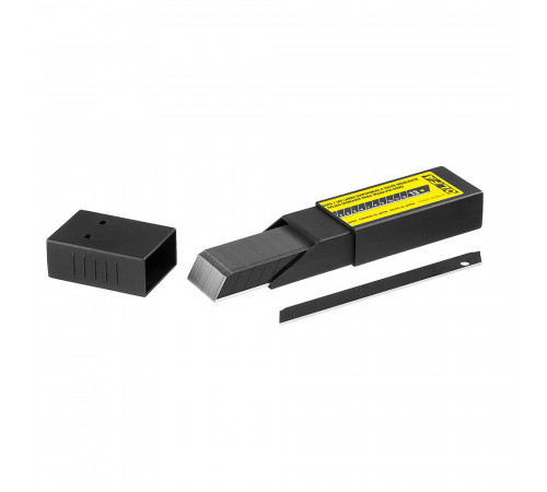 Лезвие для ножа Olfa Black Max 9 мм прямое (50 шт.) Лезвие для ножа Olfa Black Max 9 мм прямое (50 шт.)