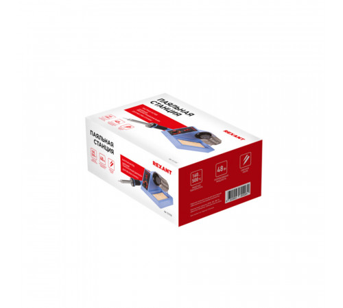 Паяльная станция Rexant R099 48 Вт 230 В 160-480 градусов (12-0152) Паяльная станция Rexant R099 48 Вт 230 В 160-480 градусов (12-0152)