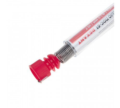 Припой Rexant ПОС-61 d1 Sn61 Pb39 Flux 2.2% с канифолью 10 г (09-3101) Припой Rexant ПОС-61 d1 Sn61 Pb39 Flux 2.2% с канифолью 10 г (09-3101)