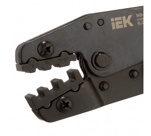 Пресс-клещи IEK КО-06Е для обжима наконечников 6-16 кв.мм (TKL20-006-016) Пресс-клещи IEK КО-06Е для обжима наконечников 6-16 кв.мм (TKL20-006-016)