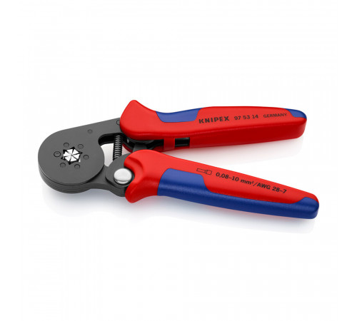 Пресс-клещи Knipex для обжима втулочных наконечников 0,08-10 кв.мм (KN-975314)