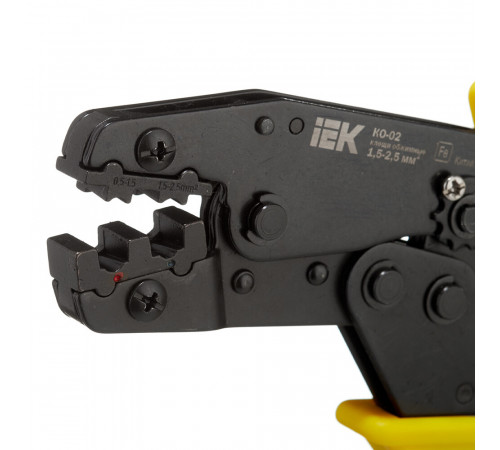 Пресс-клещи IEK КО-02 для обжима наконечников 1,5-2,5 кв.мм (TKL10-D05-D25)
