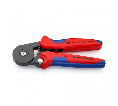 Пресс-клещи Knipex для обжима втулочных наконечников 0,08-10 кв.мм (KN-975314)