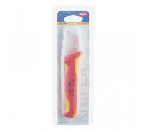 Нож 180 мм Knipex для удаления изоляции (KN-9855SB) Нож 180 мм Knipex для удаления изоляции (KN-9855SB)