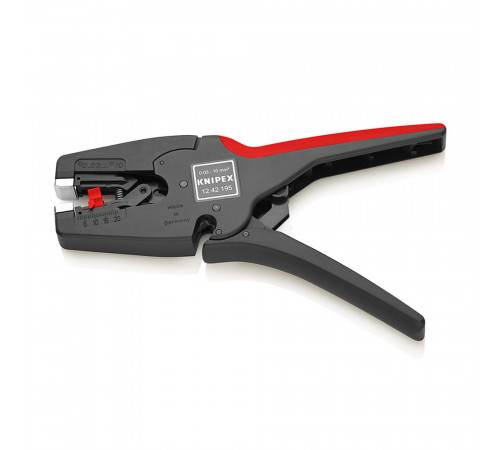 Стриппер 195 мм Knipex для удаления изоляции (KN-1242195) Стриппер 195 мм Knipex для удаления изоляции (KN-1242195)