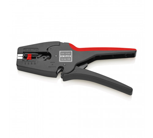 Стриппер 195 мм Knipex для удаления изоляции (KN-1242195) Стриппер 195 мм Knipex для удаления изоляции (KN-1242195)