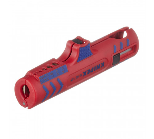 Стриппер сечение 8- 13 кв.мм Knipex ручной для снятия изоляции с круглого кабеля (KN-1685125SB) Стриппер сечение 8- 13 кв.мм Knipex ручной для снятия изоляции с круглого кабеля (KN-1685125SB)