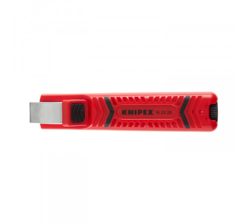 Стриппер 130 мм Knipex для удаления изоляции (KN-162028SB) Стриппер 130 мм Knipex для удаления изоляции (KN-162028SB)