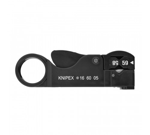 Инструмент электротехнический Knipex для снятия изоляции с коаксиального кабеля (KN-166005SB) Инструмент электротехнический Knipex для снятия изоляции с коаксиального кабеля (KN-166005SB)