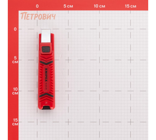 Стриппер 130 мм Knipex для удаления изоляции (KN-162028SB) Стриппер 130 мм Knipex для удаления изоляции (KN-162028SB)