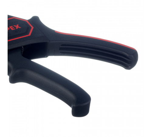 Стриппер сечение 0,2-6 кв.мм Knipex для удаления изоляции (KN-1262180SB) Стриппер сечение 0,2-6 кв.мм Knipex для удаления изоляции (KN-1262180SB)