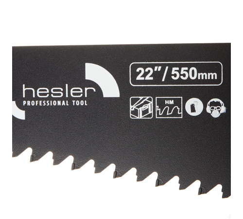 Ножовка по газобетону Hesler 550 мм крупный зуб 14 напаек Ножовка по газобетону Hesler 550 мм крупный зуб 14 напаек