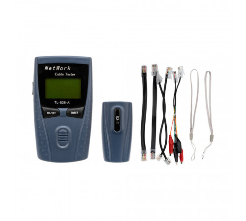 Тестер кабеля Rexant 828 RJ-45 (12-1009) Тестер кабеля Rexant 828 RJ-45 (12-1009)