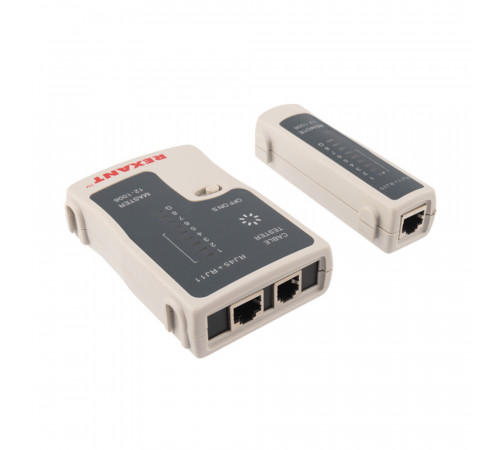 Тестер кабеля Rexant 468 RJ-45/RJ-11 (12-1006) Тестер кабеля Rexant 468 RJ-45/RJ-11 (12-1006)