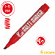 Маркер перманентный для разметки Crown Multi Marker Chisel красный грифель 5 мм
