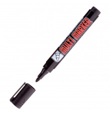 Маркер перманентный Crown Multi Marker черный грифель 3 мм