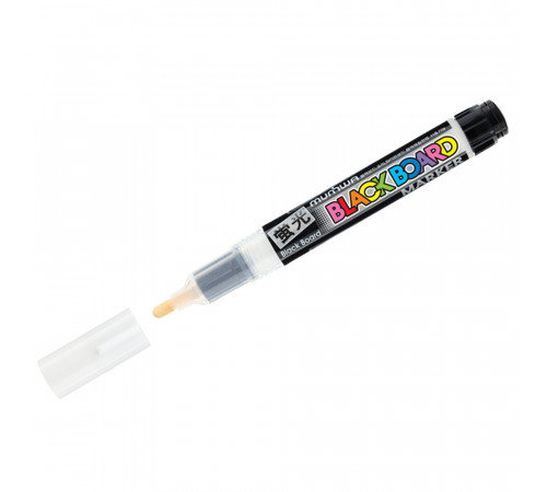 Маркер меловой MunHwa Black Board Marker белый грифель 3 мм Маркер меловой MunHwa Black Board Marker белый грифель 3 мм