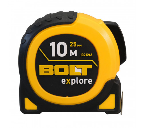 Рулетка Bolt eXplore с автостопом магнитная 10 м x 25 мм Рулетка Bolt eXplore с автостопом магнитная 10 м x 25 мм