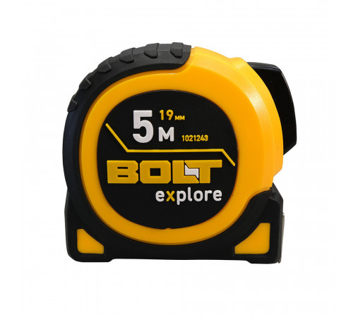 Рулетка Bolt eXplore с автостопом магнитная 5 м x 19 мм Рулетка Bolt eXplore с автостопом магнитная 5 м x 19 мм