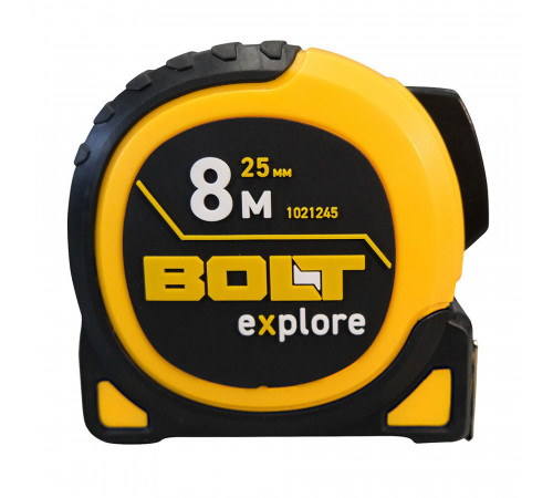 Рулетка Bolt eXplore с автостопом магнитная 8 м x 25 мм Рулетка Bolt eXplore с автостопом магнитная 8 м x 25 мм
