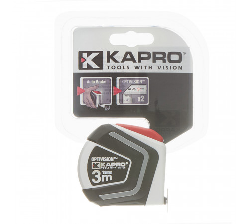 Рулетка Kapro 510 с автостопом 3 м x 19 мм Рулетка Kapro 510 с автостопом 3 м x 19 мм