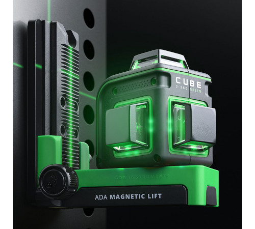 Уровень лазерный Ada Cube 3-360 Green Basic Edition (А00679) со штативом Уровень лазерный Ada Cube 3-360 Green Basic Edition (А00679) со штативом