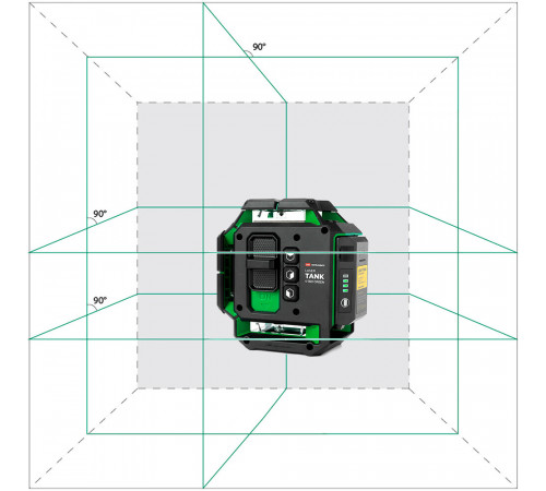 Уровень лазерный Ada Lasertank 4-360 Green Basic Edition (А00631)