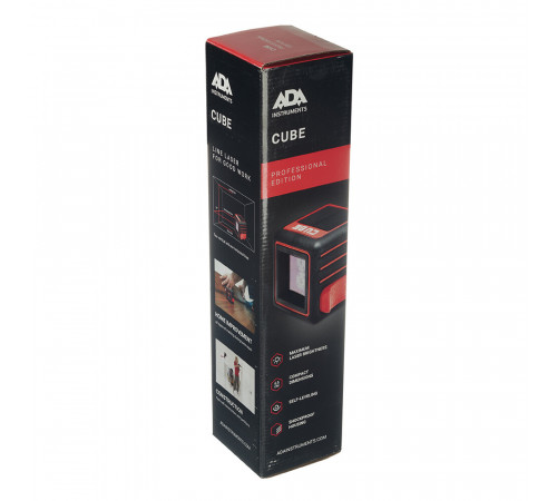 Уровень лазерный Ada Cube Professional Edition (А00343) со штативом Уровень лазерный Ada Cube Professional Edition (А00343) со штативом