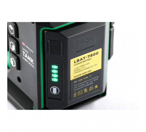Уровень лазерный Ada Lasertank 4-360 Green Basic Edition (А00631)